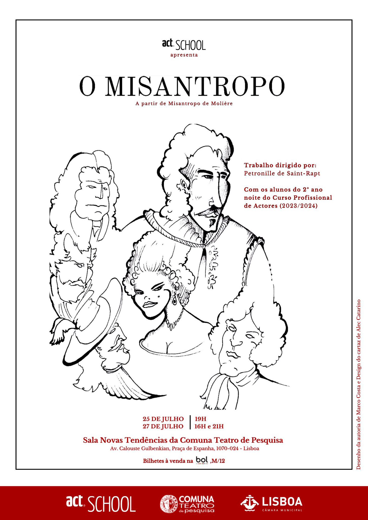 Misantropo Cartaz